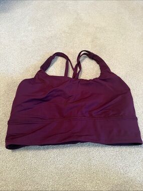 lululemon athletica Plum Double-Strap Sports Bra